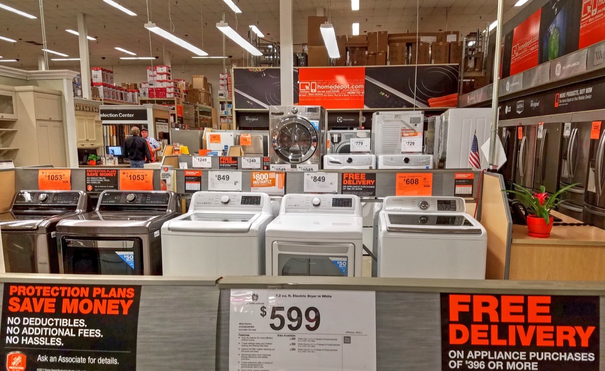 Home Depot Appliances