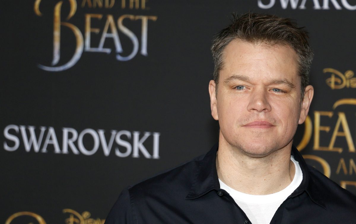 Matt Damon at the premiere of 