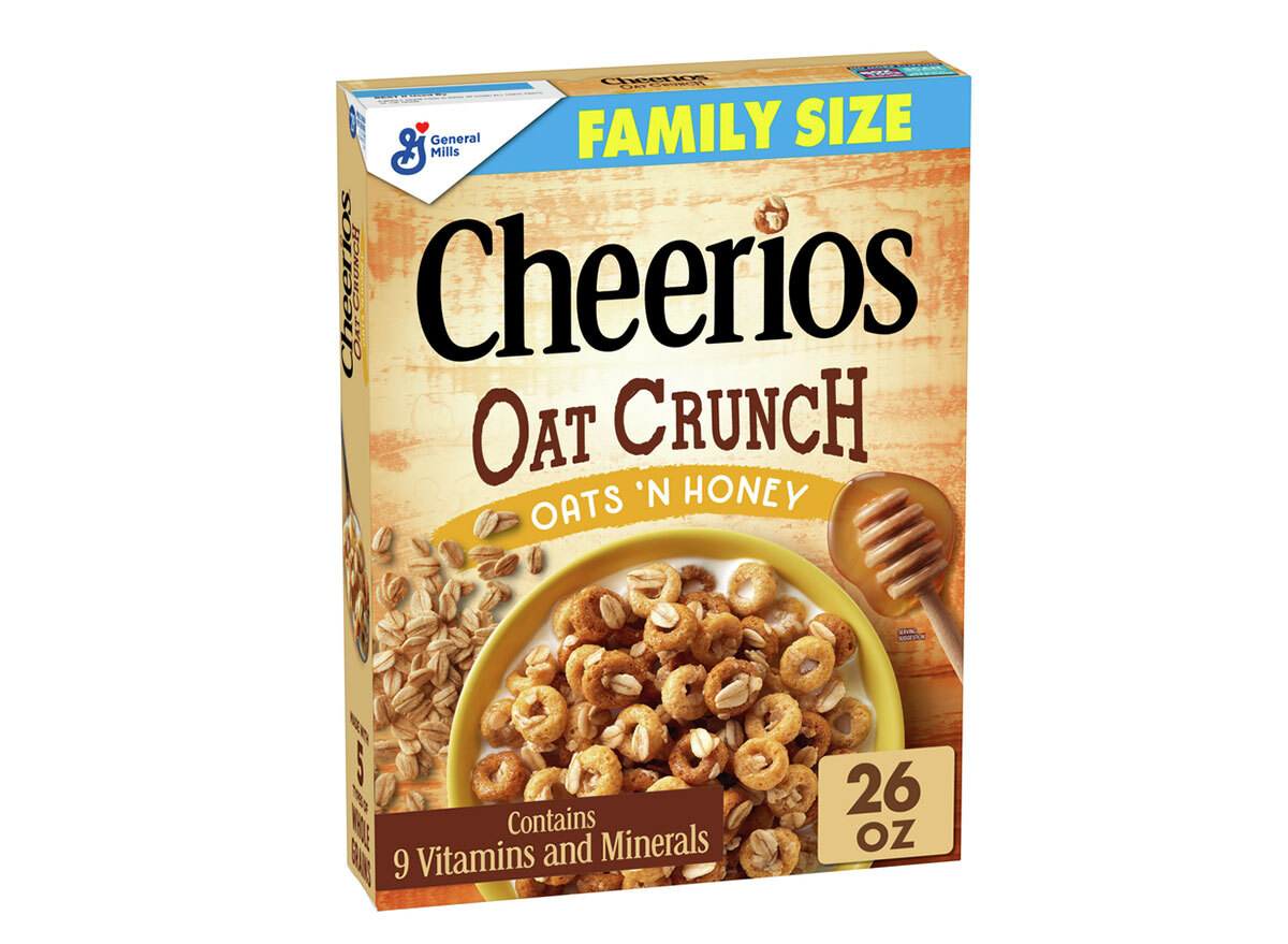 general mills cheerios oat crunch oats honey