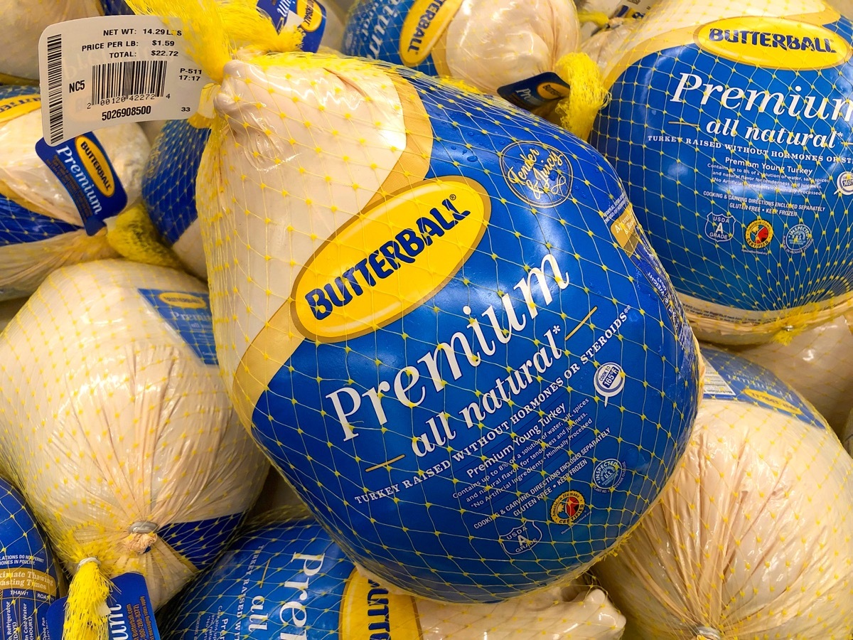 butterball frozen turkey