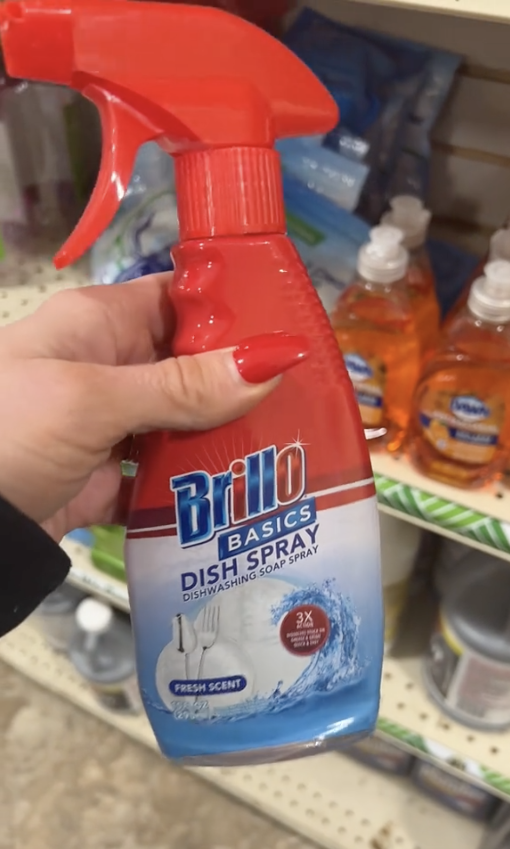 brillo dish spray