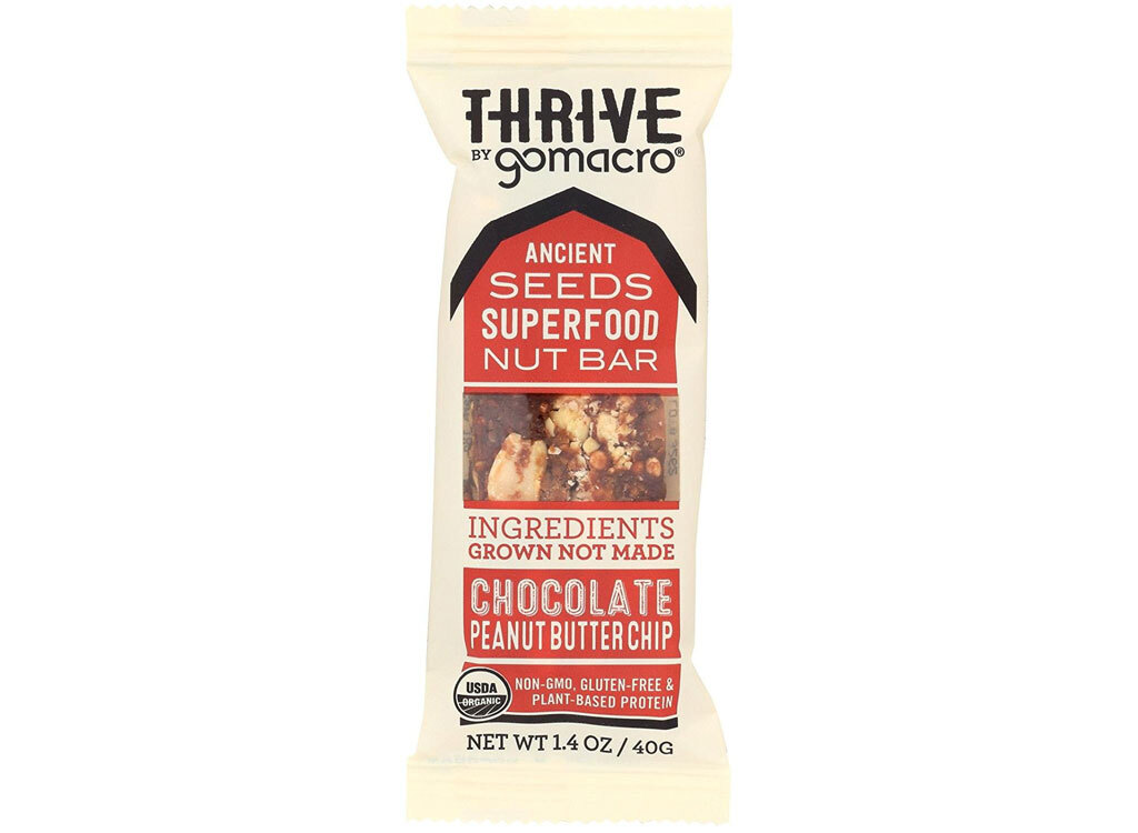 GoMacro Thrive Bar Chocolate Peanut Butter Chip