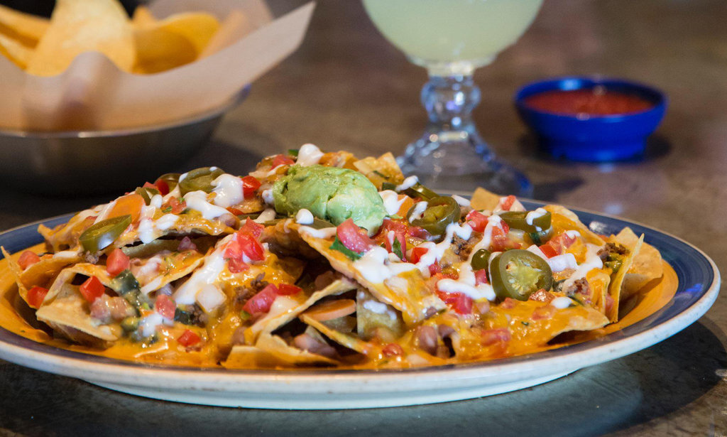 On the border stacked nachos