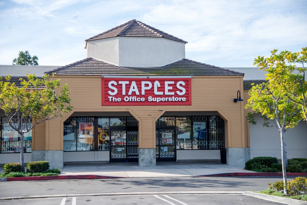 staples office store