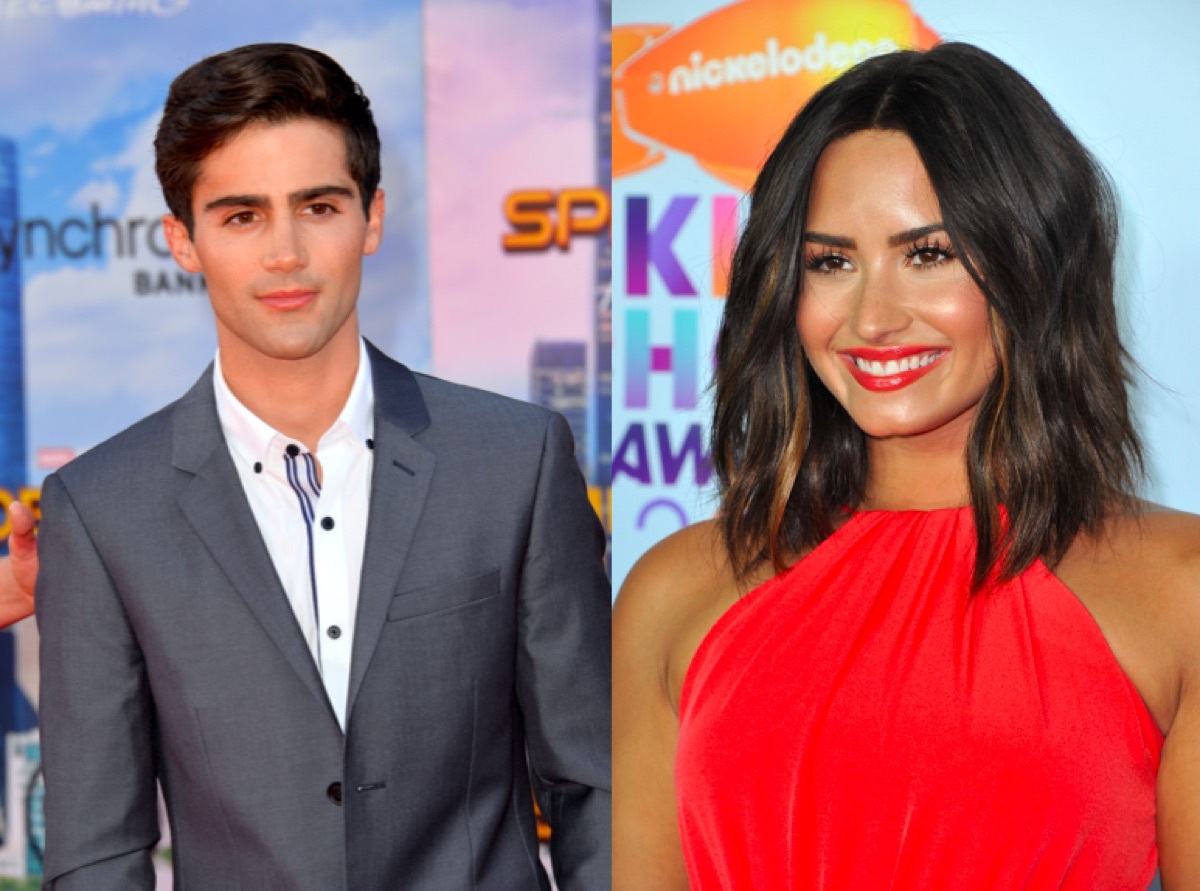 Max Ehrich and Demi Lovato