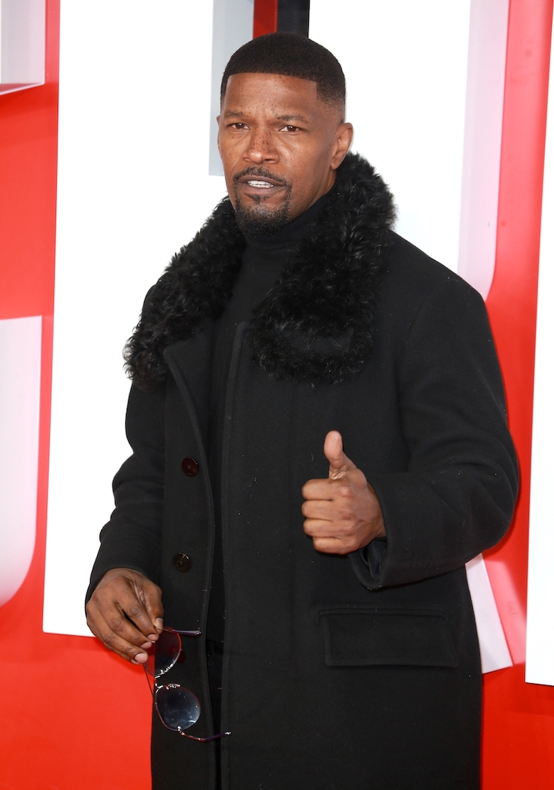 Jamie Foxx at the European premiere of 