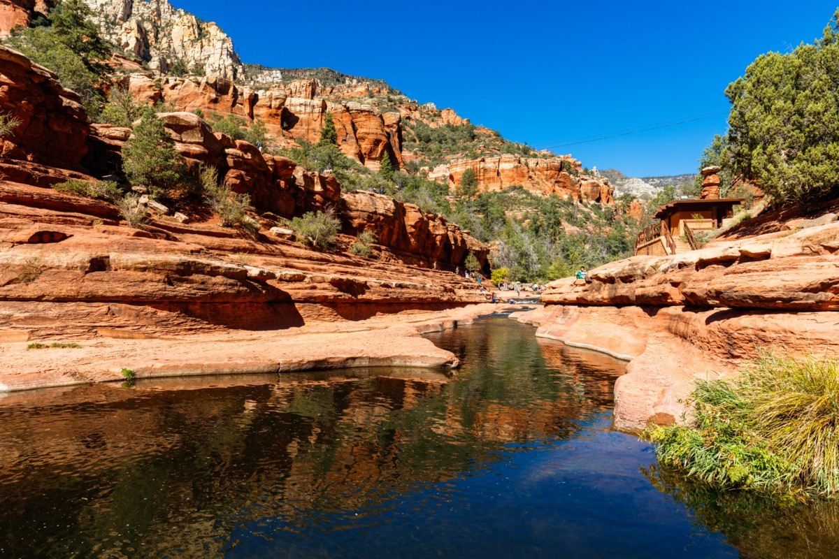 river in slide rock state park arizona