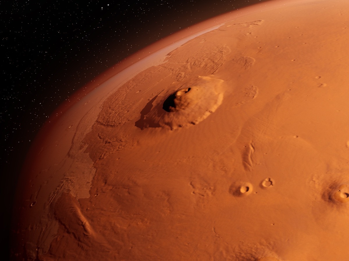 olympus mons mars, facts