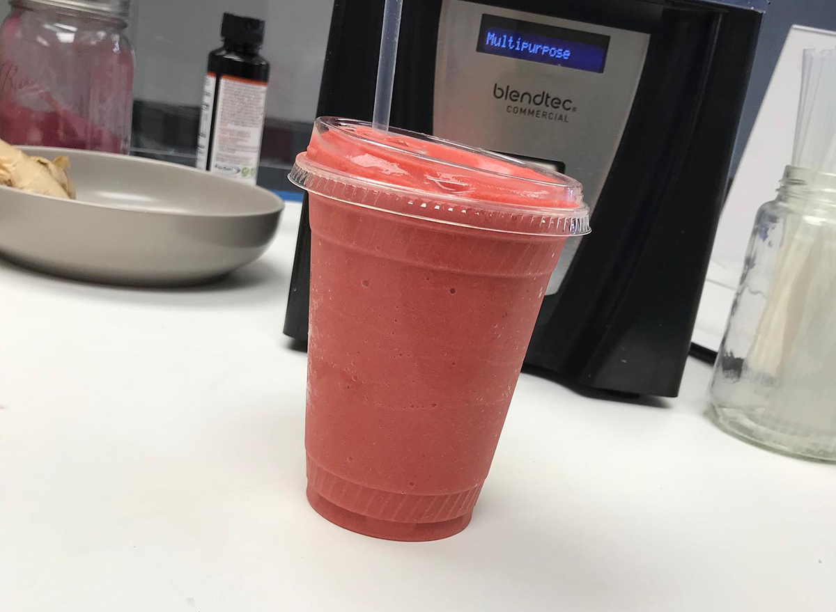 red smoothie