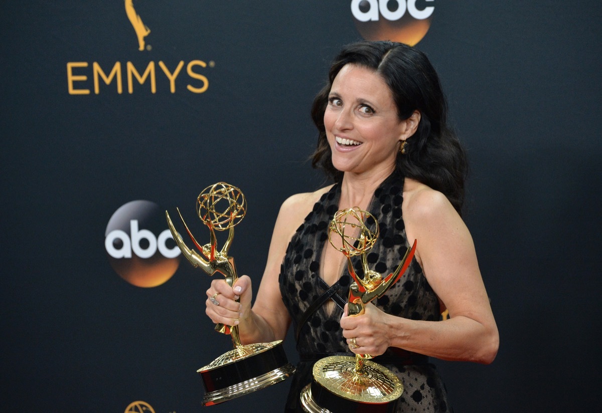 Julia Louis-Dreyfus at the Emmy Awards