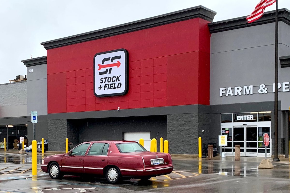 Stock + Field storefront in Lansing, Michigan