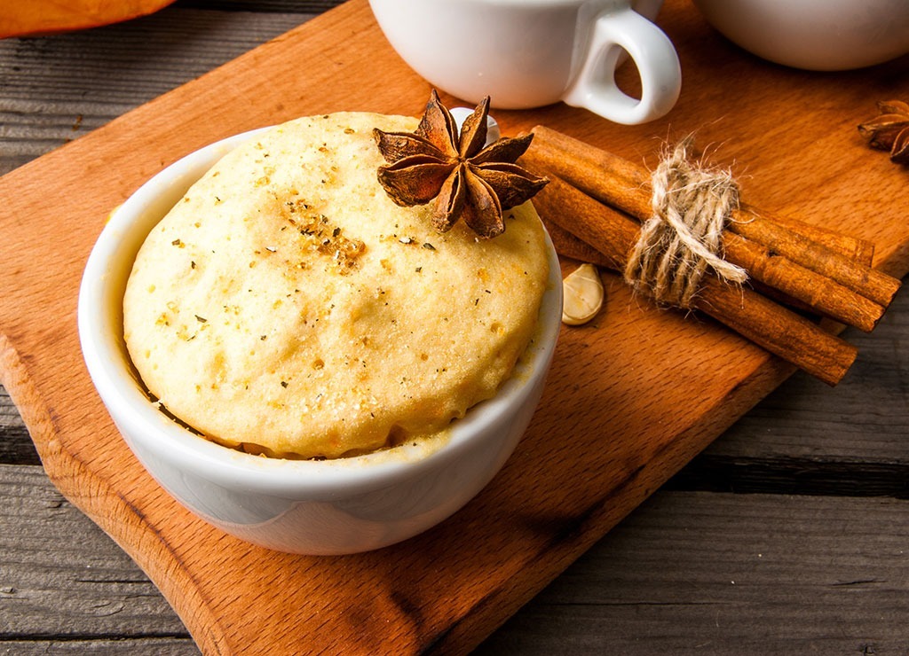 Carrot mug cake