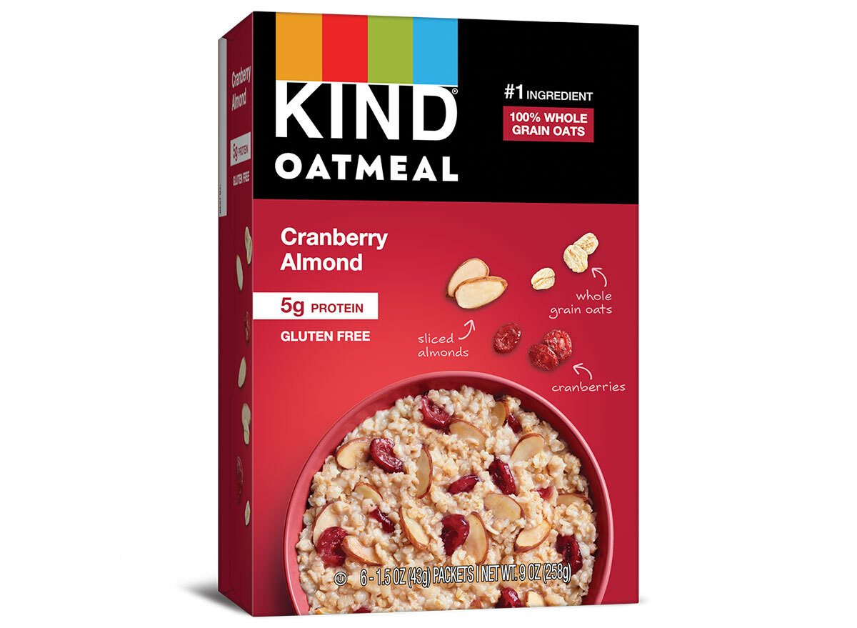 kind oatmeal cranberry almond