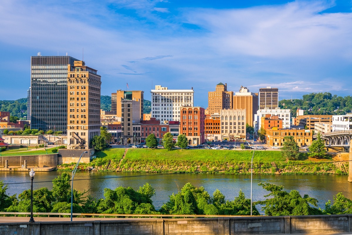 cityscape photo of Charleston, West Virginia