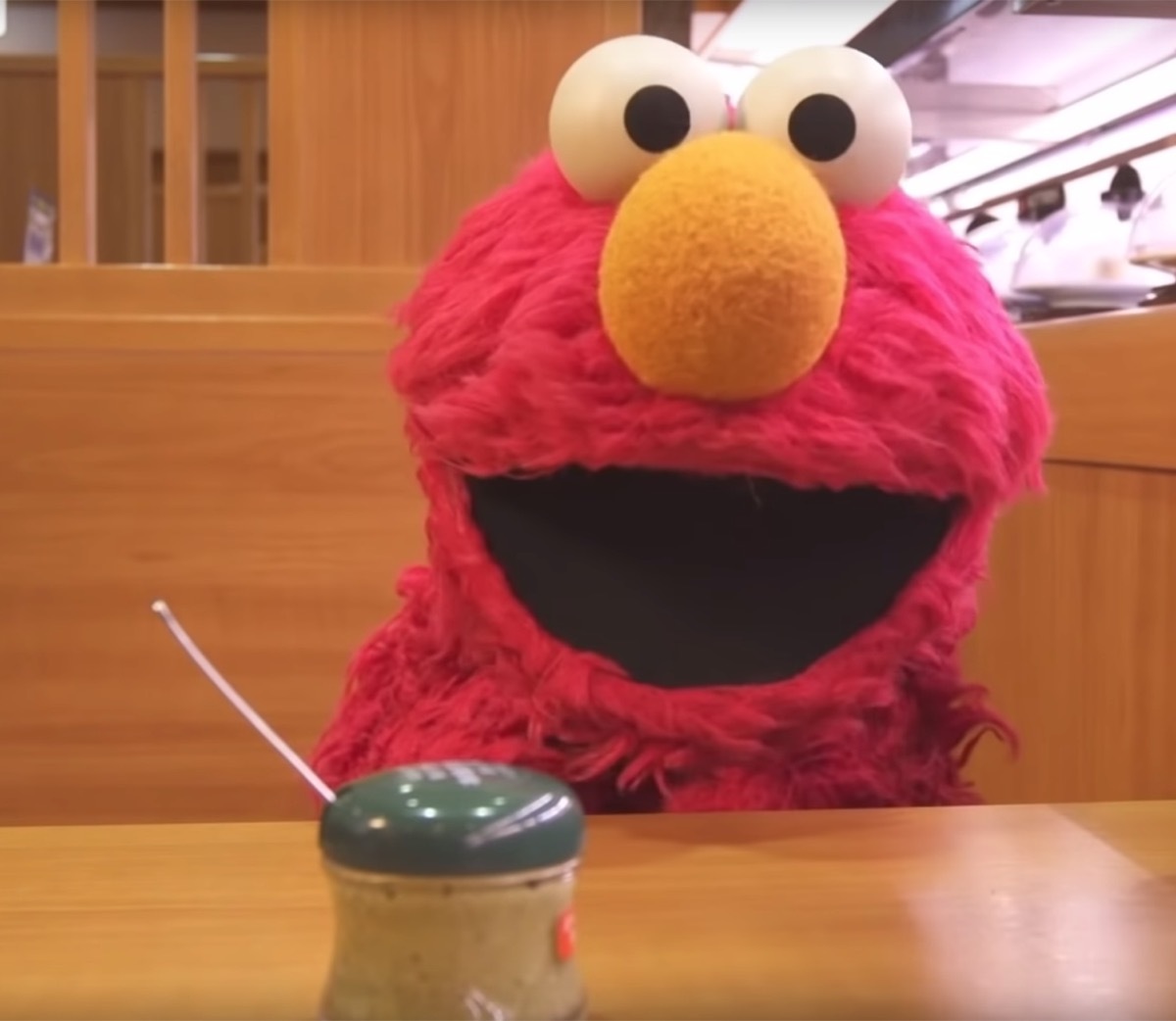 elmo with wasabi