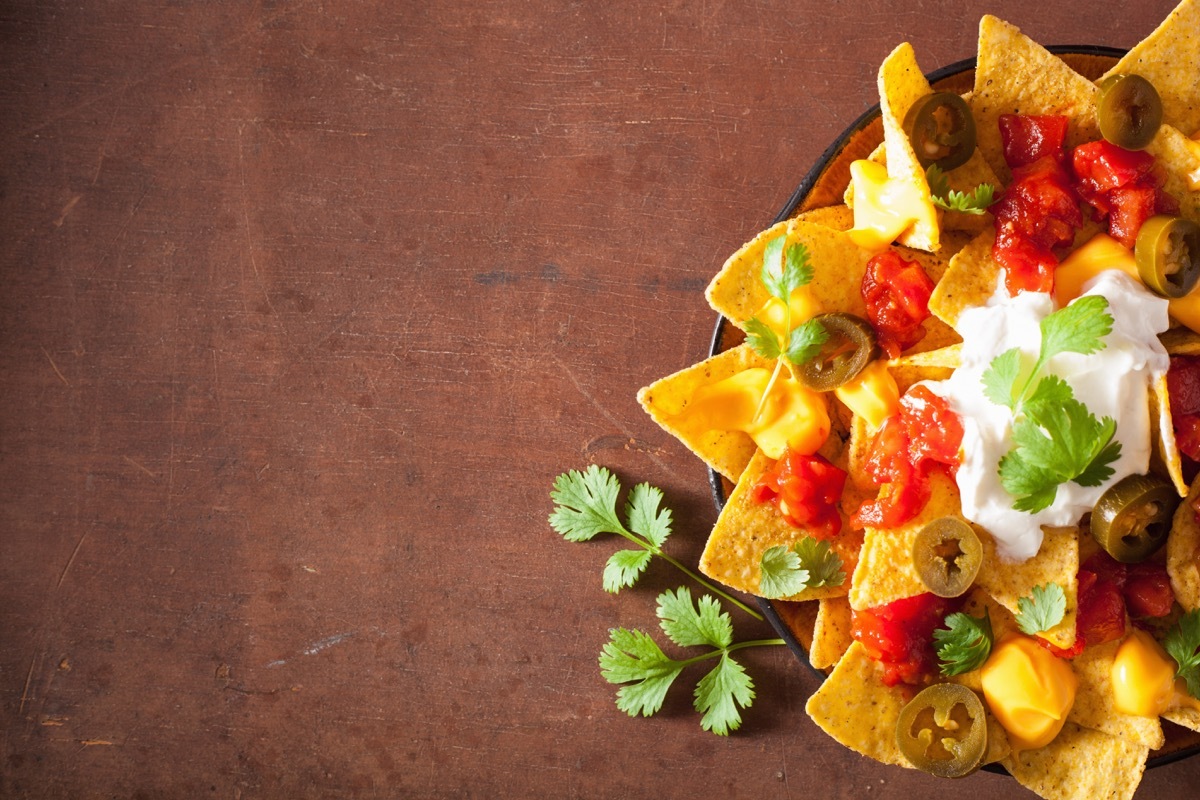 plate of nachos, weird state records