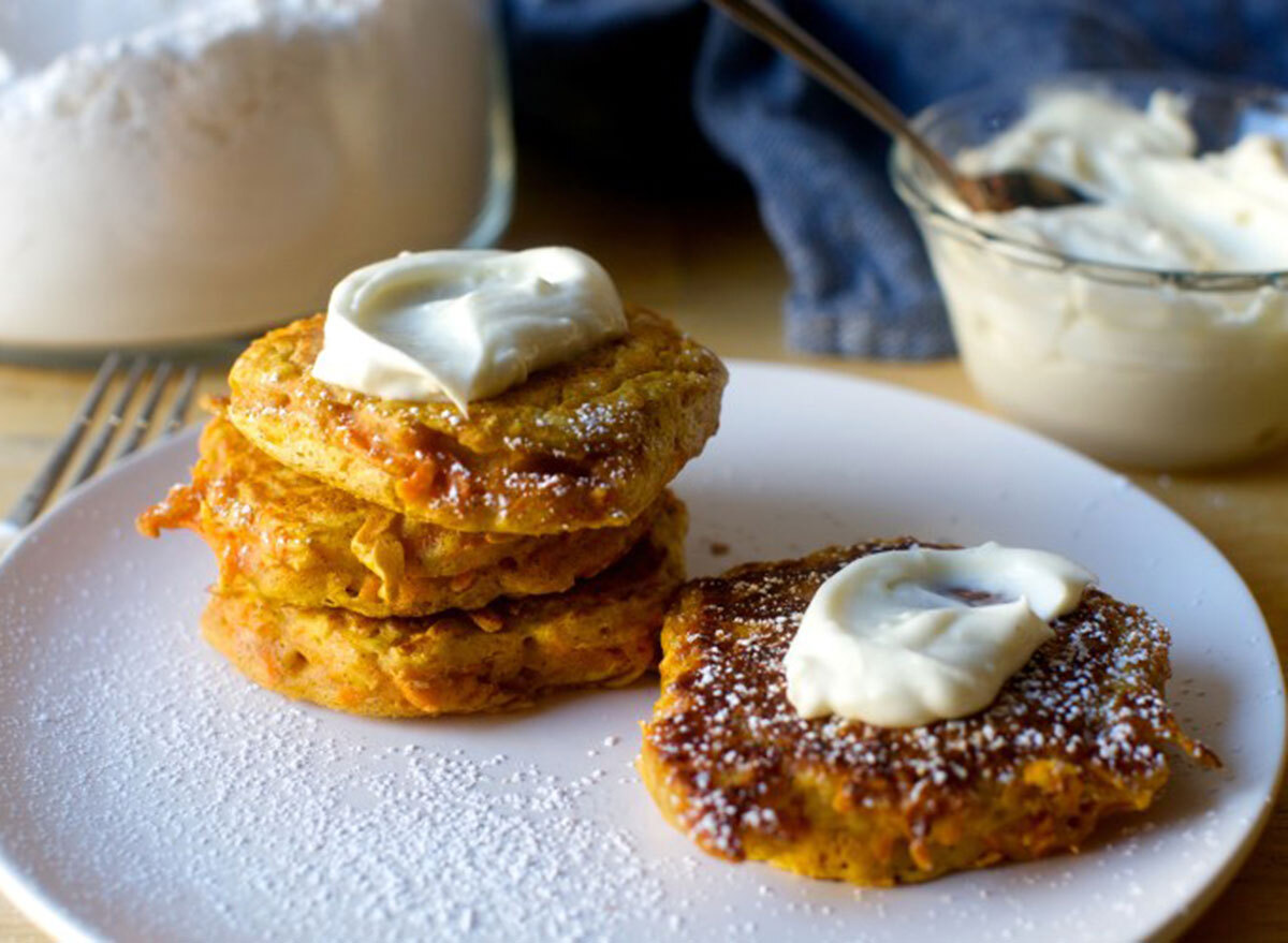 carrot cake pancakes