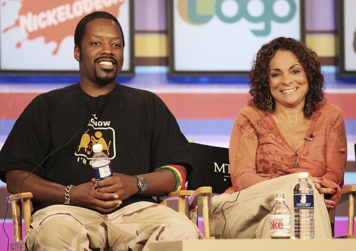 Kadeem Hardison and Jasmine Guy in 2006