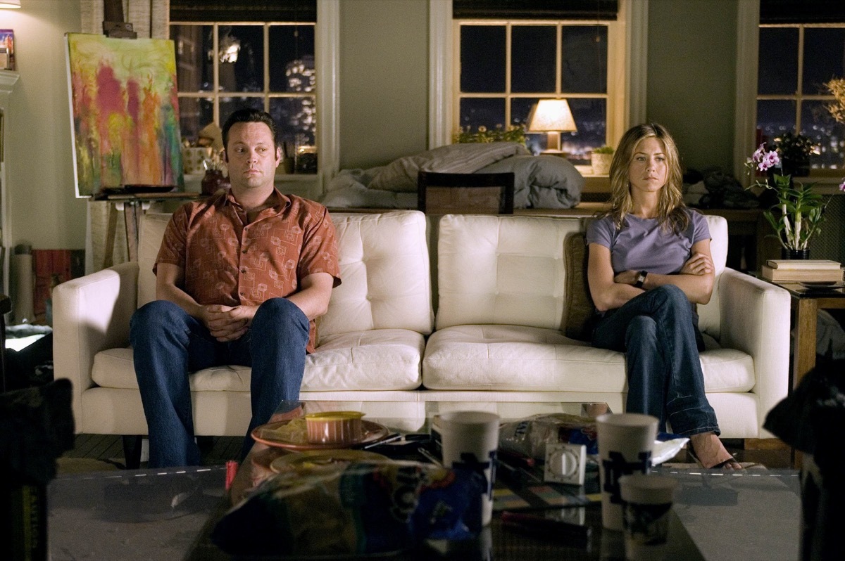 Vince Vaughn and Jennifer Aniston in The Break-Up