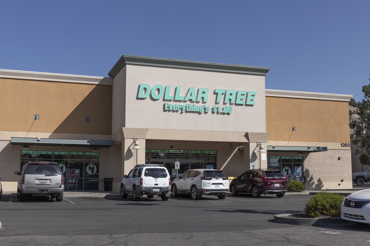 Prescott - Circa September 2021: Dollar Tree Discount Store. Dollar Tree offers an eclectic mix of products for a dollar.i