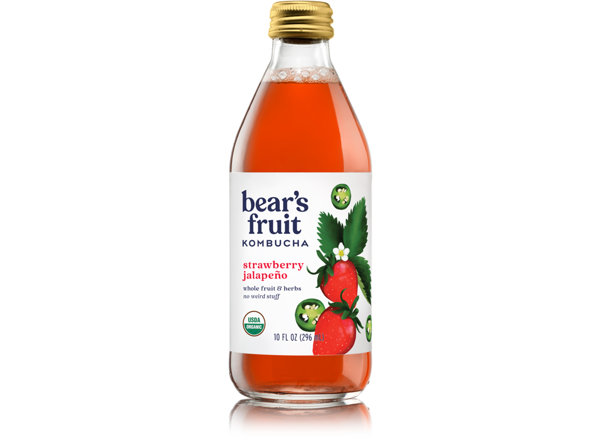 Bears fruit strawberry jalapeno kombucha