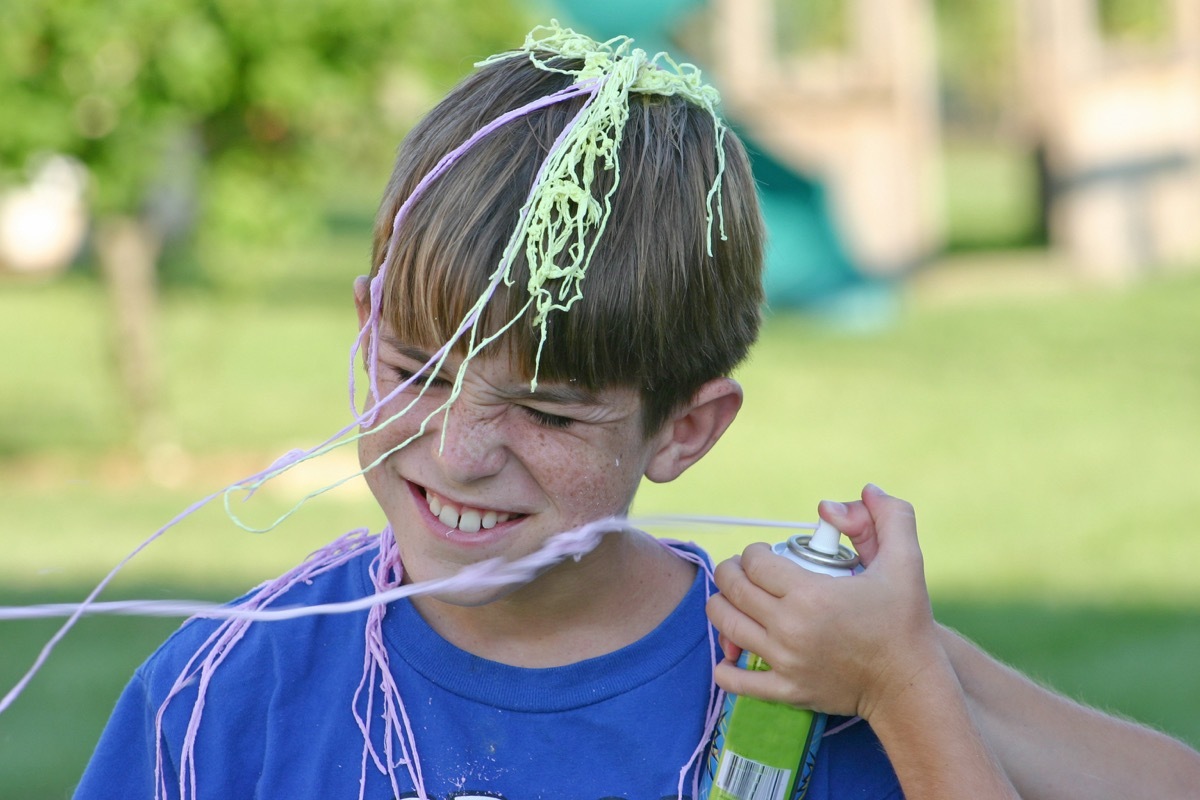 silly string