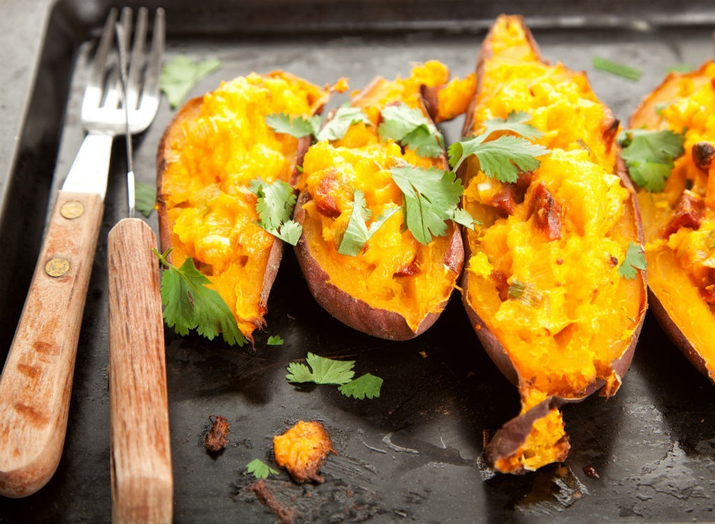 Baked sweet potato