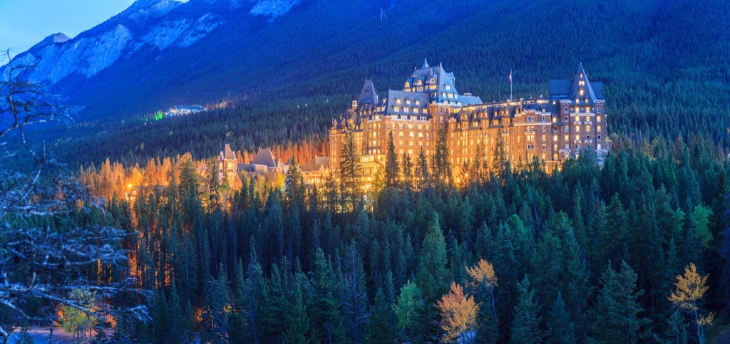 Canada traveling lake louise