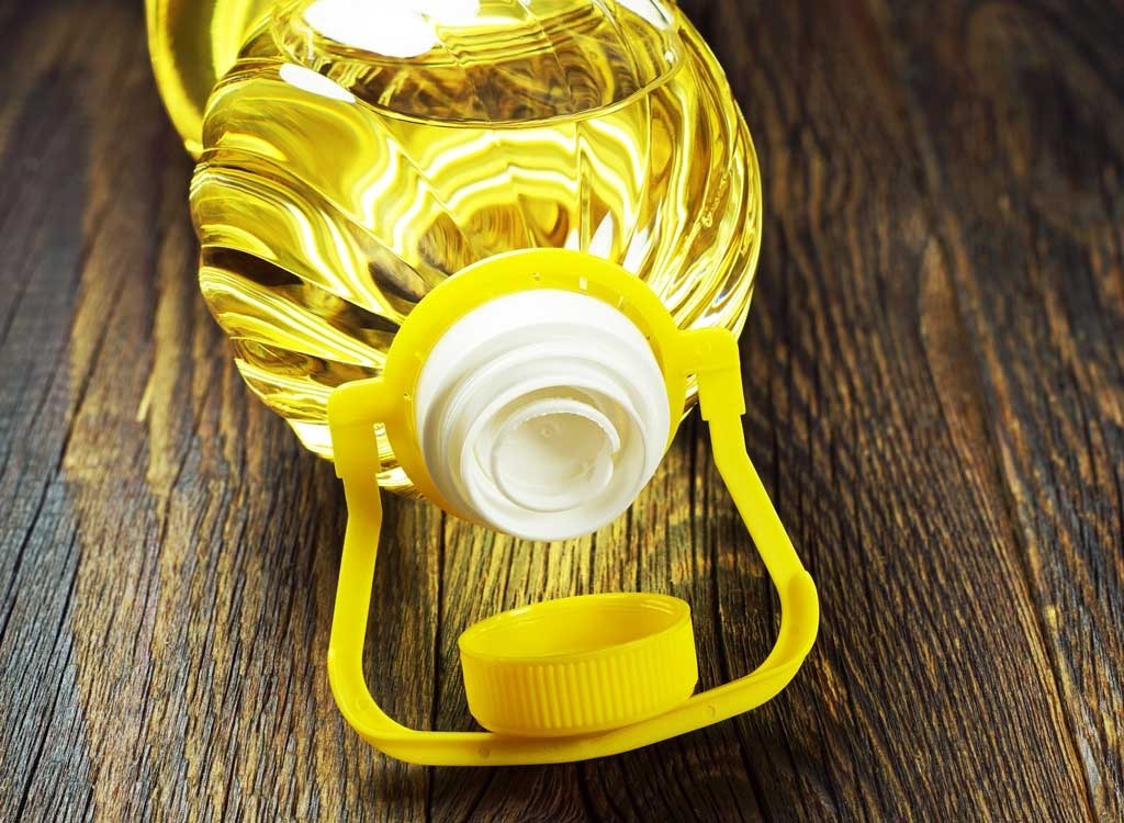 vegetable oil bottle