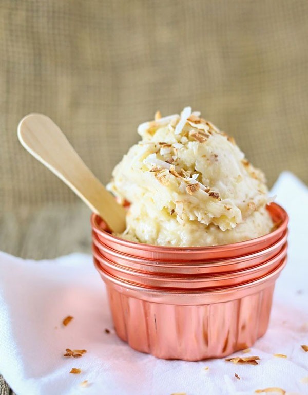 toasted coconut banana ice cream recipe