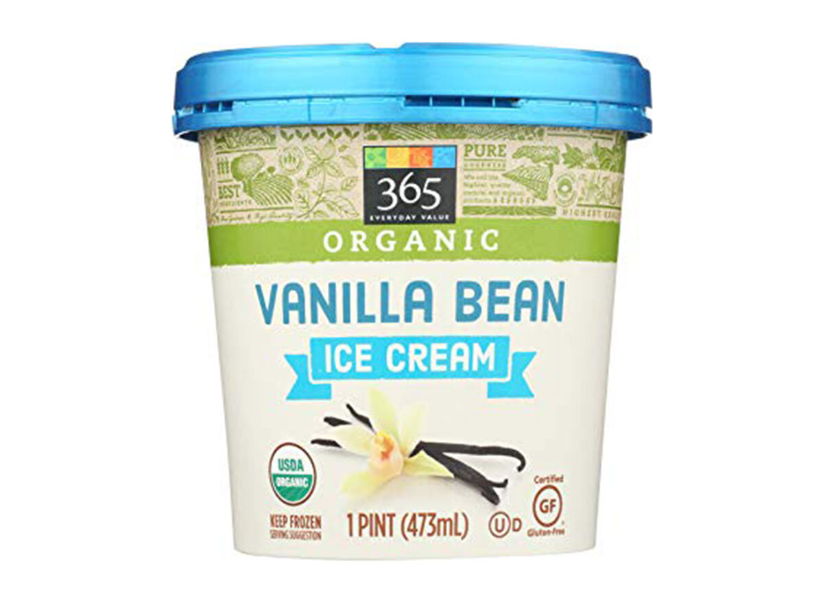 365 organic vanilla bean ice cream pint