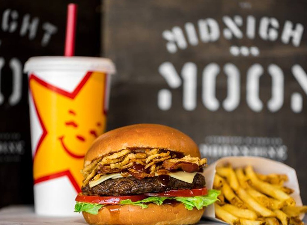 Carl's Jr moonshine burger