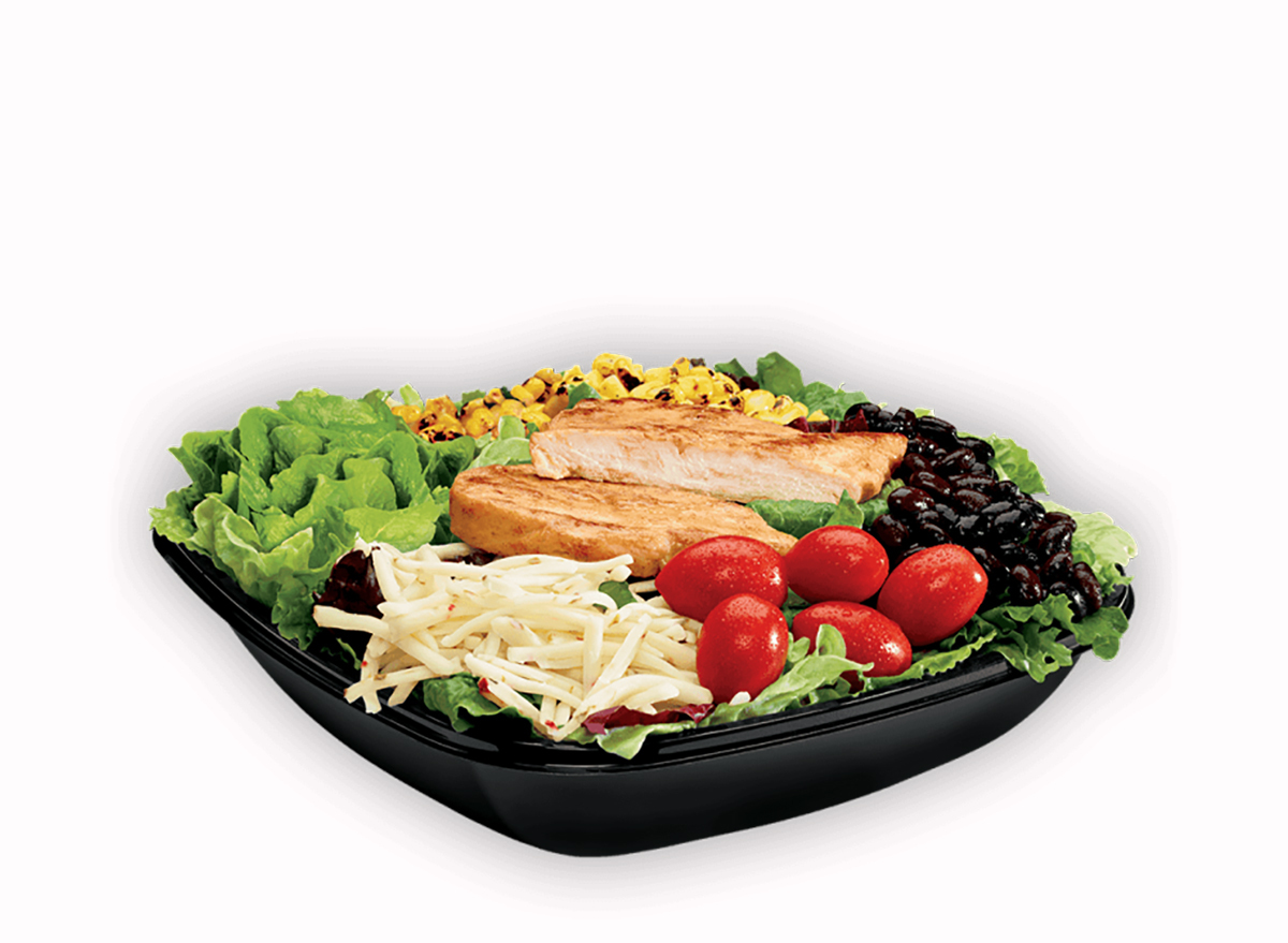 southwest chicken salad from jack in the box