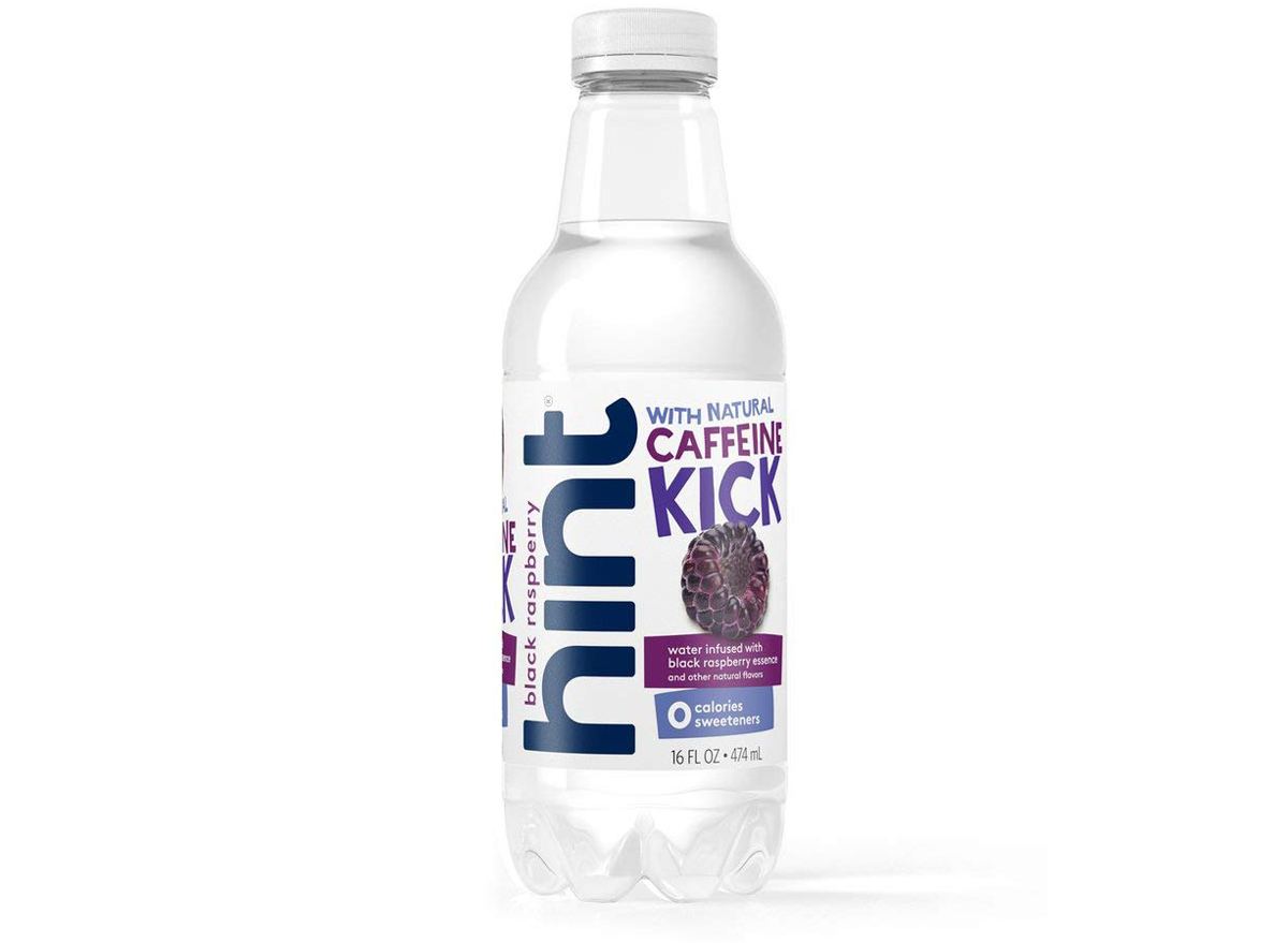 hint caffeine kick black raspberry