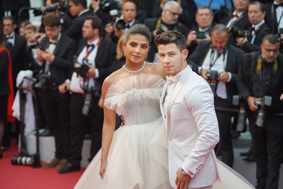 Priyanka Chopra and Nick Jonas at the Cannes Film Festival in 2019