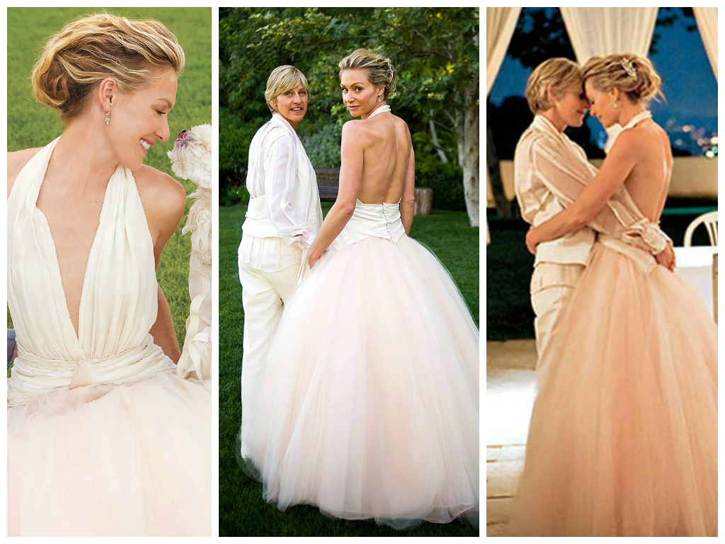 Portia de Rossi - Iconic Wedding Dresses