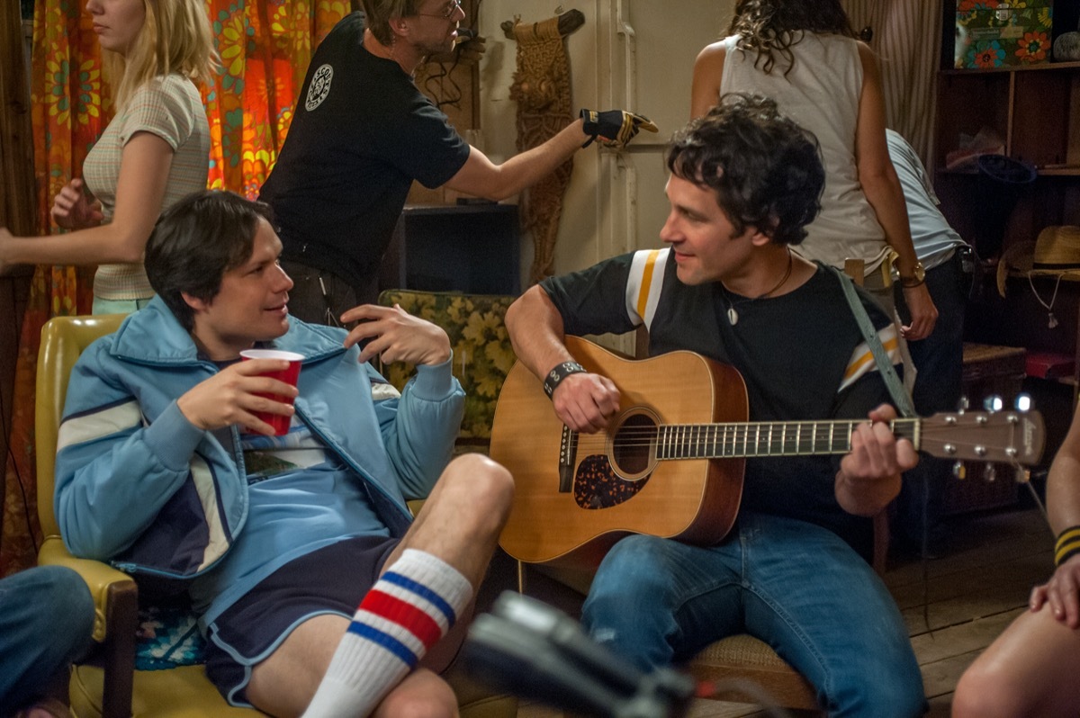 Michael Ian Black and Paul Rudd in Wet Hot American Summer: First Day at Camp