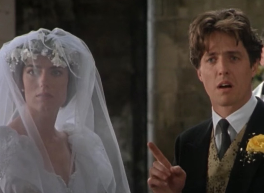 four weddings wedding scene