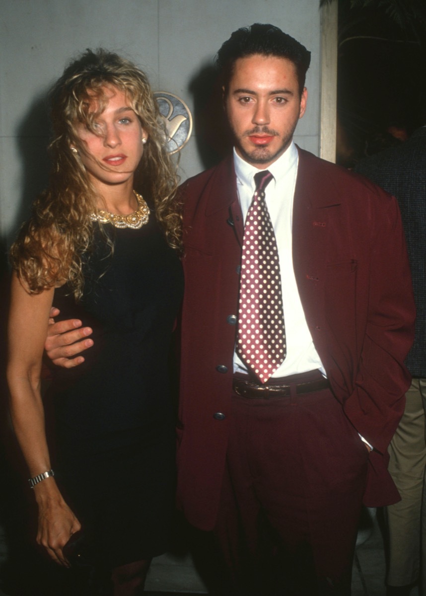 Sarah Jessica Parker and Robert Downey Jr.