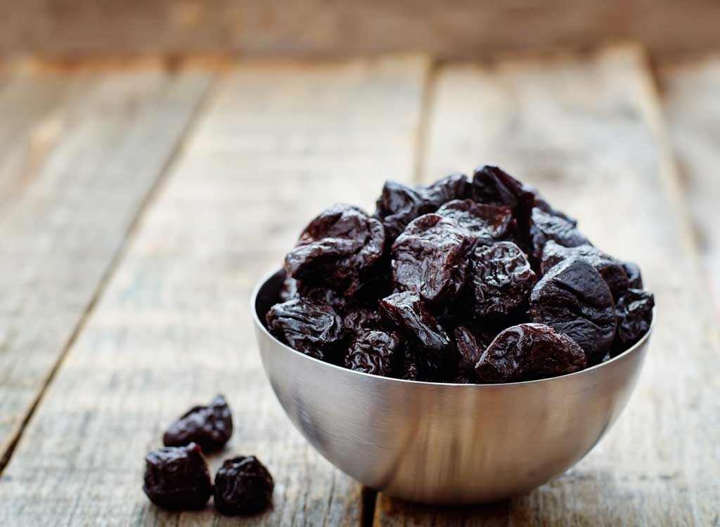 Prunes in a bowl