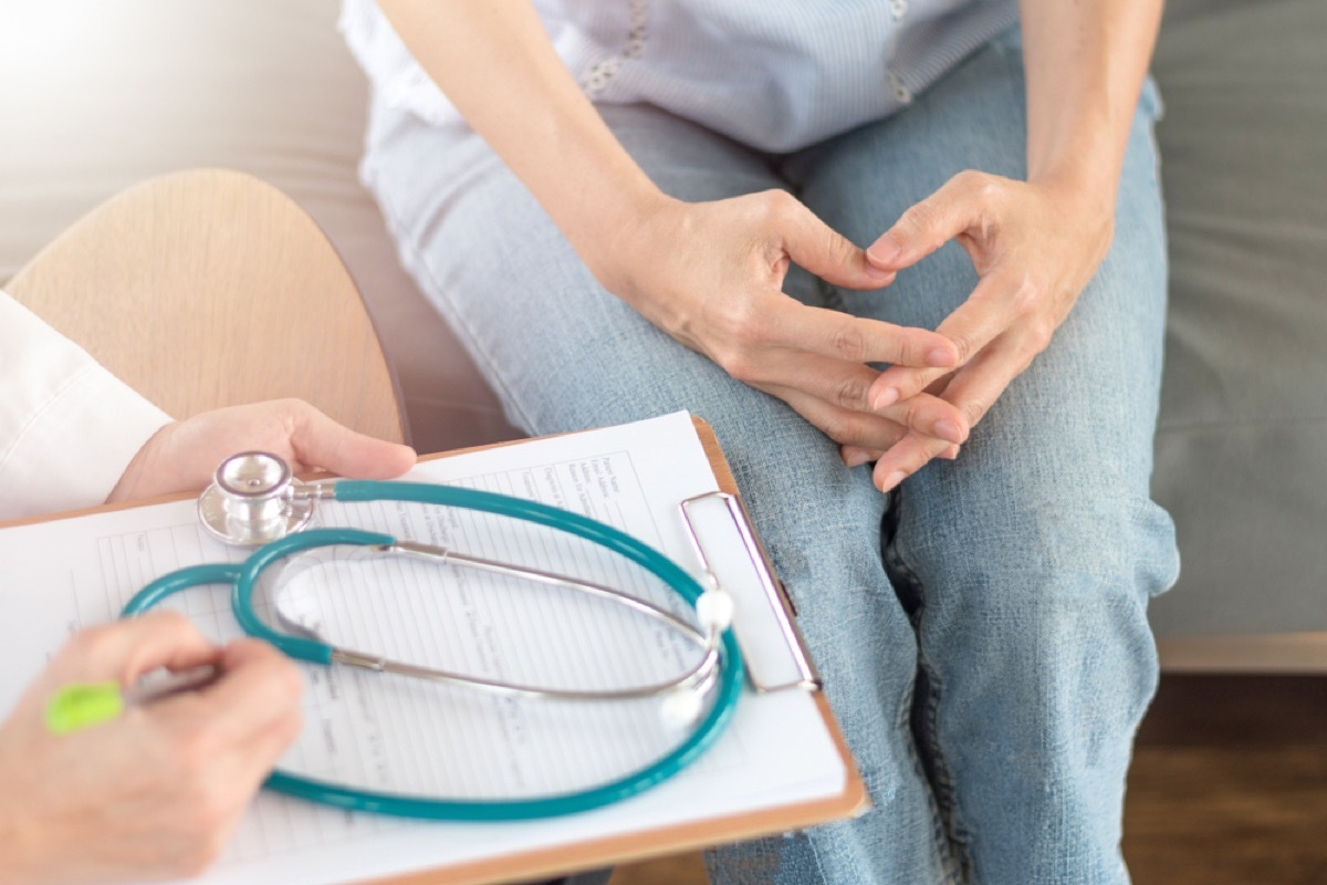 woman at doctor's appointment How Depression Affects the Body