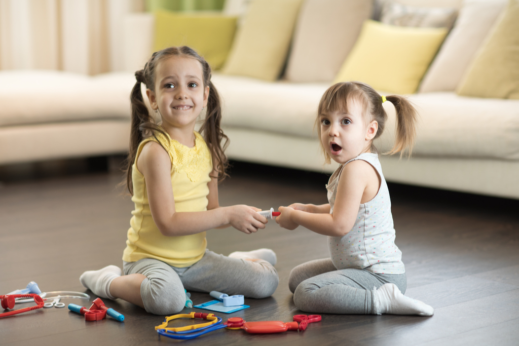 Siblings Sharing Toys Worst Things to Say to Kids