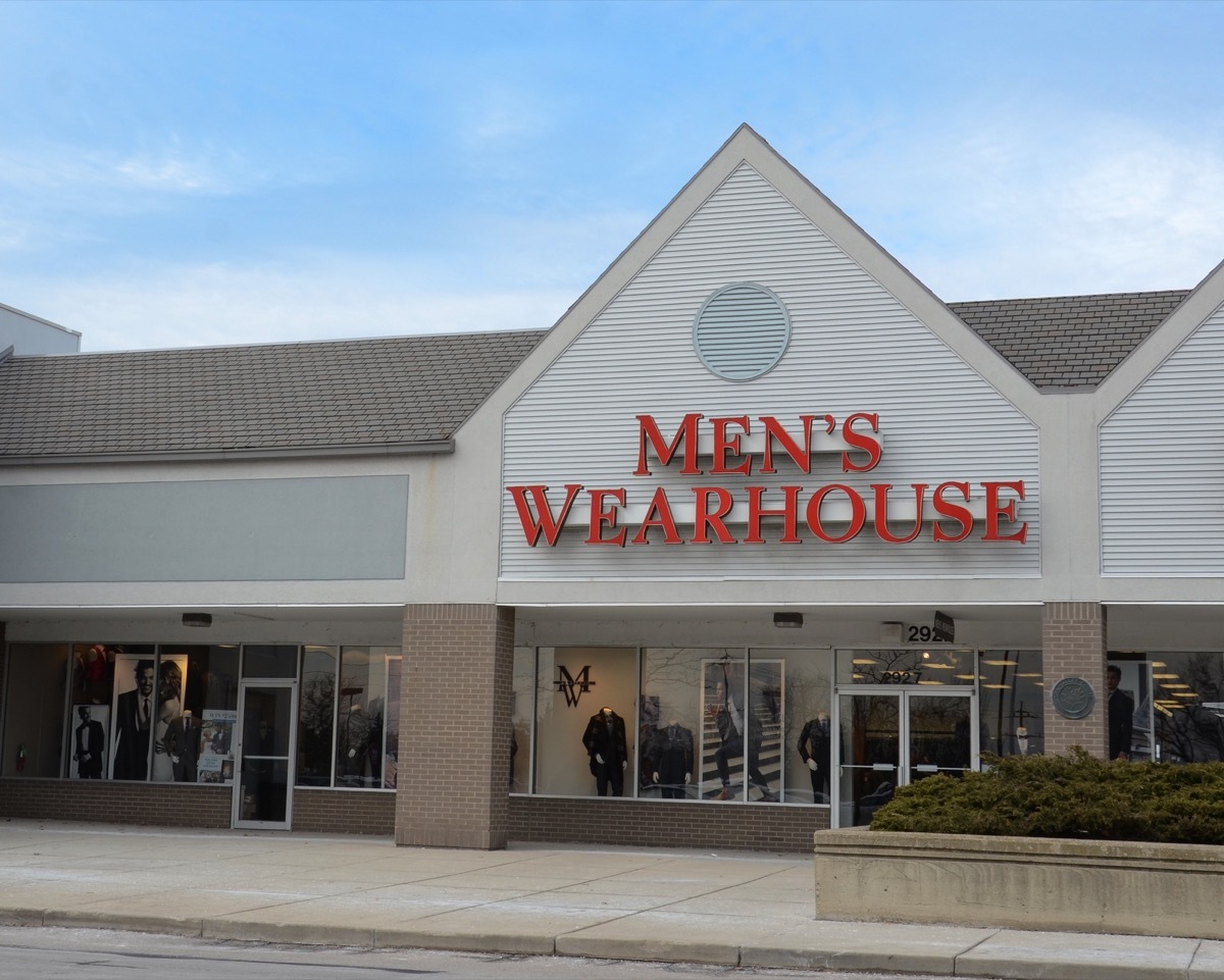 Strip Mall Men's Wearhouse