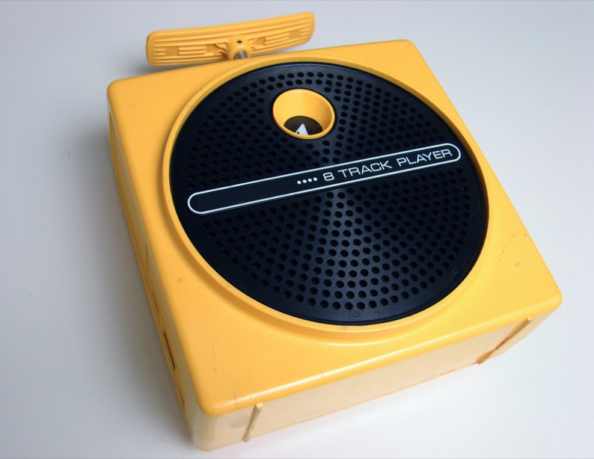 8 track player