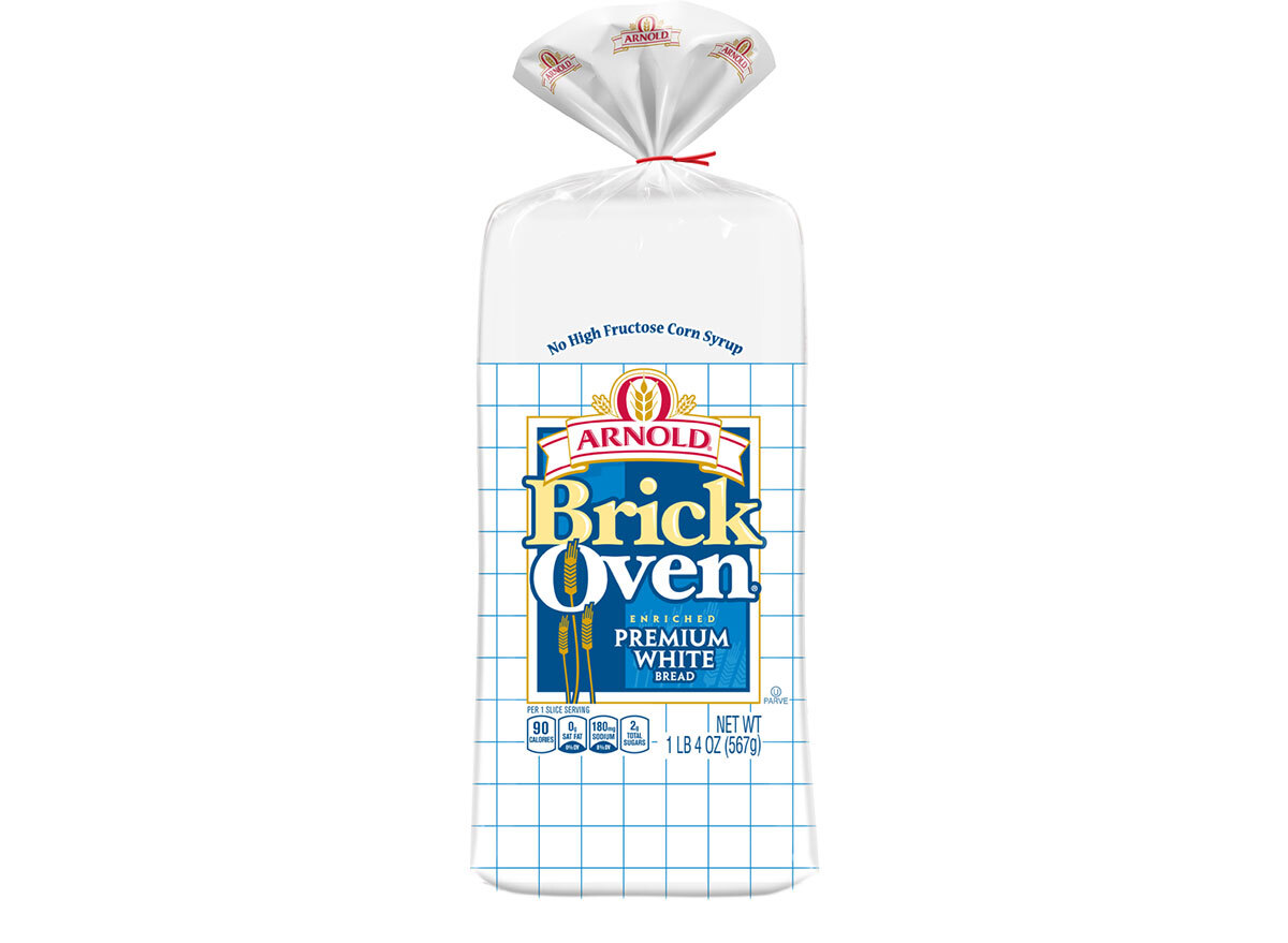 arnold brick oven premium white bread bag