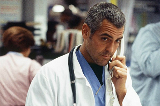 george clooney on er