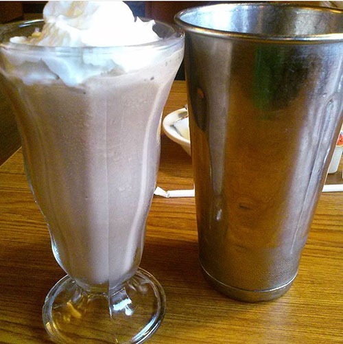 dennys milkshake