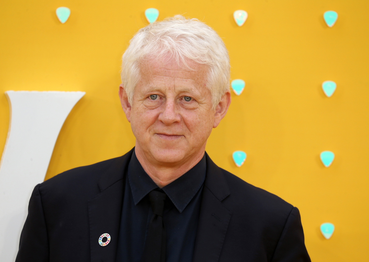 Richard Curtis at the premiere of 