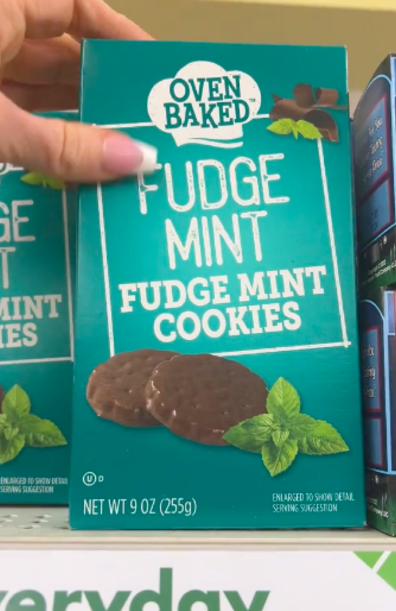 Cookies sold at sold at Dollar Tree