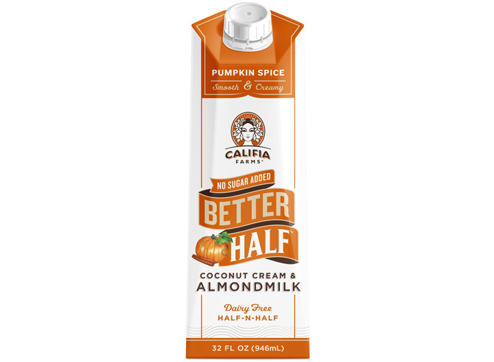 Califia Farms pumpkin spice half n half